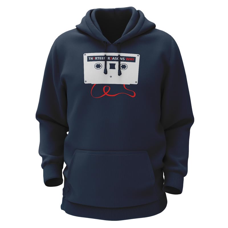Cotton Hoodie for Men & Women | 350 GSM 100% Pure Cotton Outfit |Graphic Printed Casual Wear |13 Reason Why-7|-picture-33