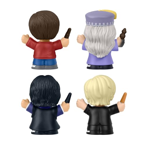 Harry Potter et le Prince de sang mêlé Pack 4 mini figurines Fisher Price Little People Collector 7 cm - vue 6
