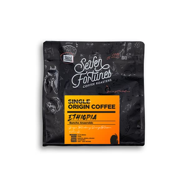 Seven Fortunes Coffee RoastersSingle Origin Ethiopia Buncho Anaerobic-Retail 500gms