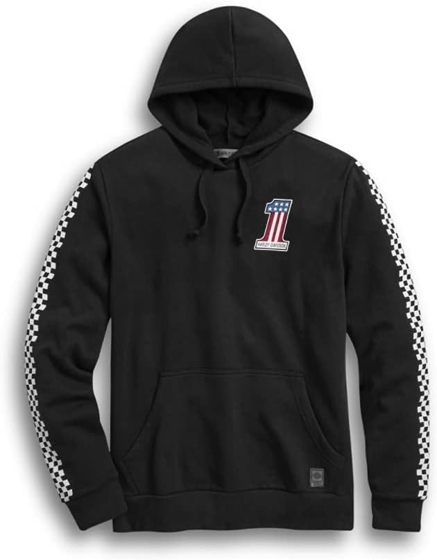 Harley-Davidson Men's Checkered Pullover Hoodie - 99031-20VM