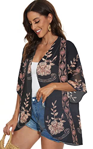 Image of Swimsuit Coverups for Women Sarong Beach Bikini Wrap Sheer Short Skirt Chiffon Scarf for Swimwear