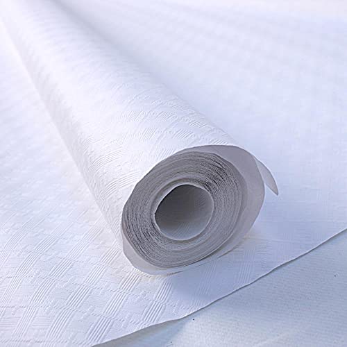 SOYAO Nappe Papier damassée 60g - 1.20X50m - Blanc - Le Rouleau
