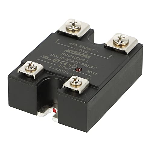 KSI240D40-L | KUDOM 40A 3-32VDC Zero X SSR & LED