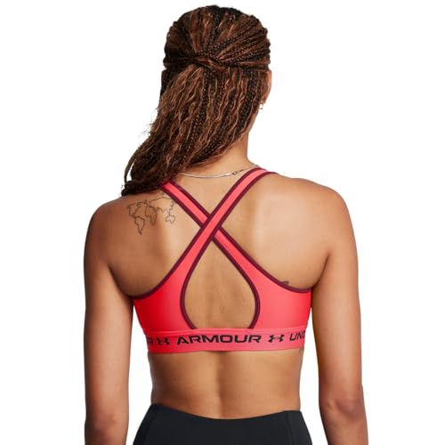 Image of Under Armour Women's Crossback Mid Impact Sports Bra