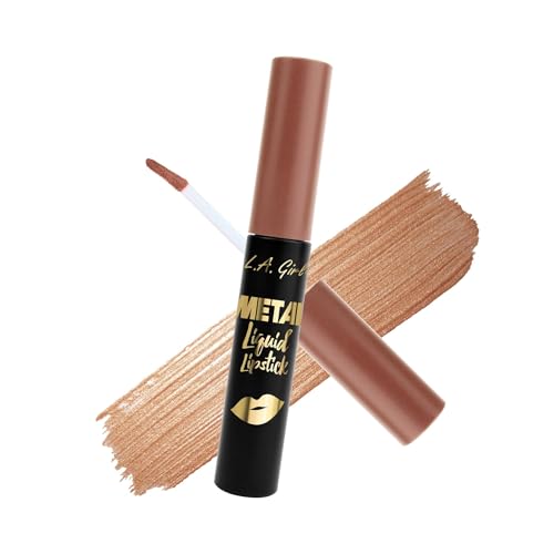 Image of L.A Girl Metal Liquid Lipstick, Champagne, 7ml