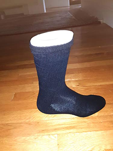 Hemp High Performance Black Crew Socks2