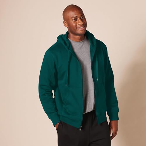 Image of Amazon Essentials Men's Full-Zip Fleece Hoodie Sweatshirt (Available in Big & Tall)