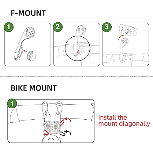 Meilan C2 Bike Computer Mount Out-Front Mount Bike Handlebar Mount Stem Mount Garmin Edge Bryton #TOP4