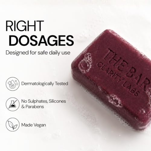 Image of Muscle Relief Soap + Detan Brightening Soap (Pack of 8) || Detan Brightening (Pack of 4) + Muscle Relief (Pack of 4) || The Bar by Clarity labs