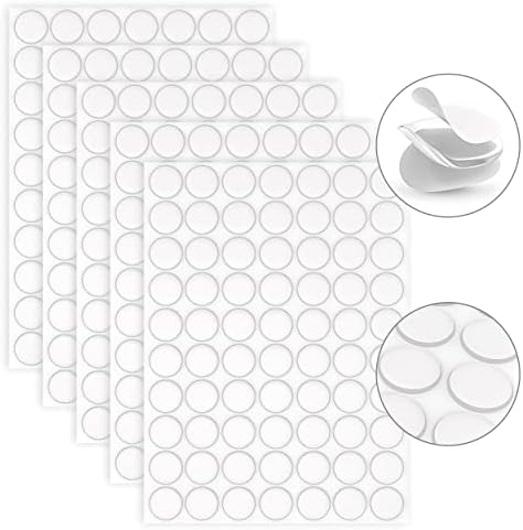 Clear Sticky Tack Poster Putty Museum Putty | Gel Glue Dots Double Sided Mounting Putty Stick Tack for Wall Hanging | Sticky Dots Tacky Putty Clear Removable Putty | Adhesive Dots Sticky Putty (350)