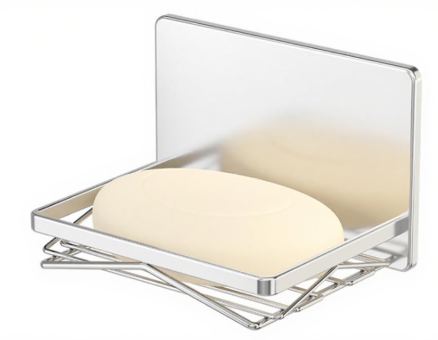 PAVSTINE 石鹸置き マグネット 浴室用ラック 18-8ステンレス製