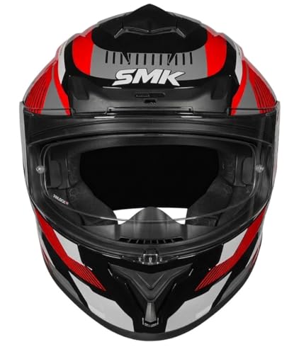 Image of SMK Typhoon Sparko Dual Visor Full Face Helmet, ISI DOT ECE 22.06 Certified