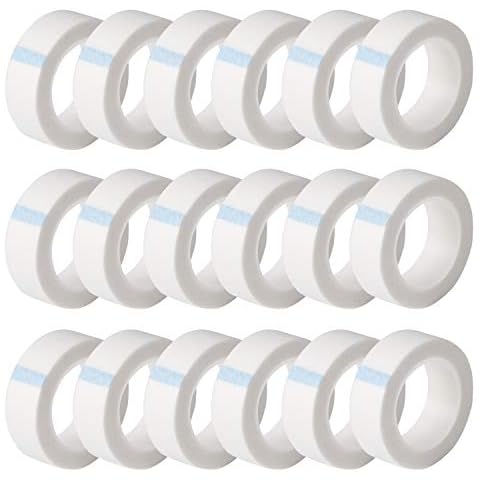 UPINS 24 Rolls White Eyelash Tape Cover