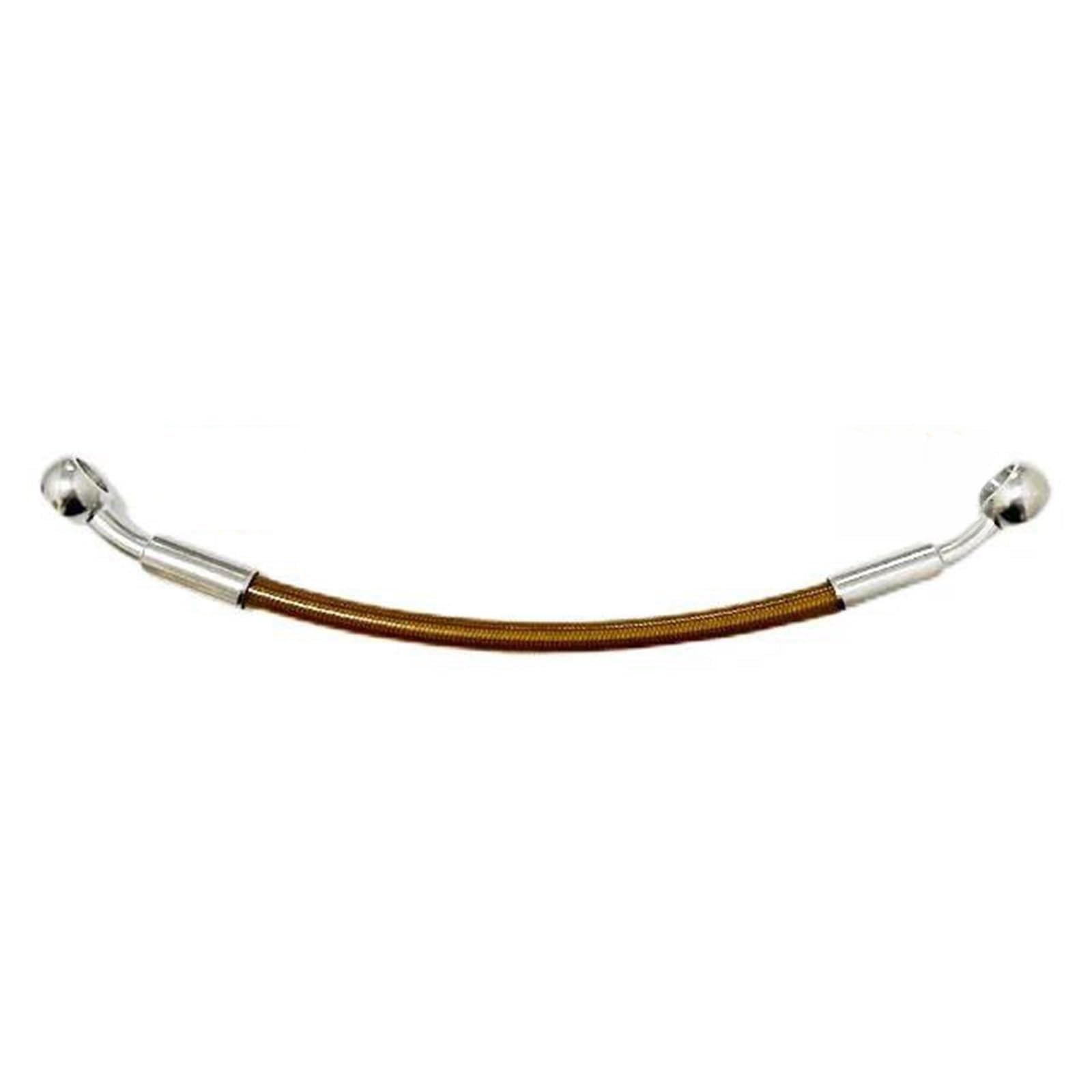 Conduite de Frein Durite De Frein Tressée pour Moto M8, 10-500 Cm, Tuyau D'huile Et Carburant, Coude 28°-28°, Accessoires(500CM)