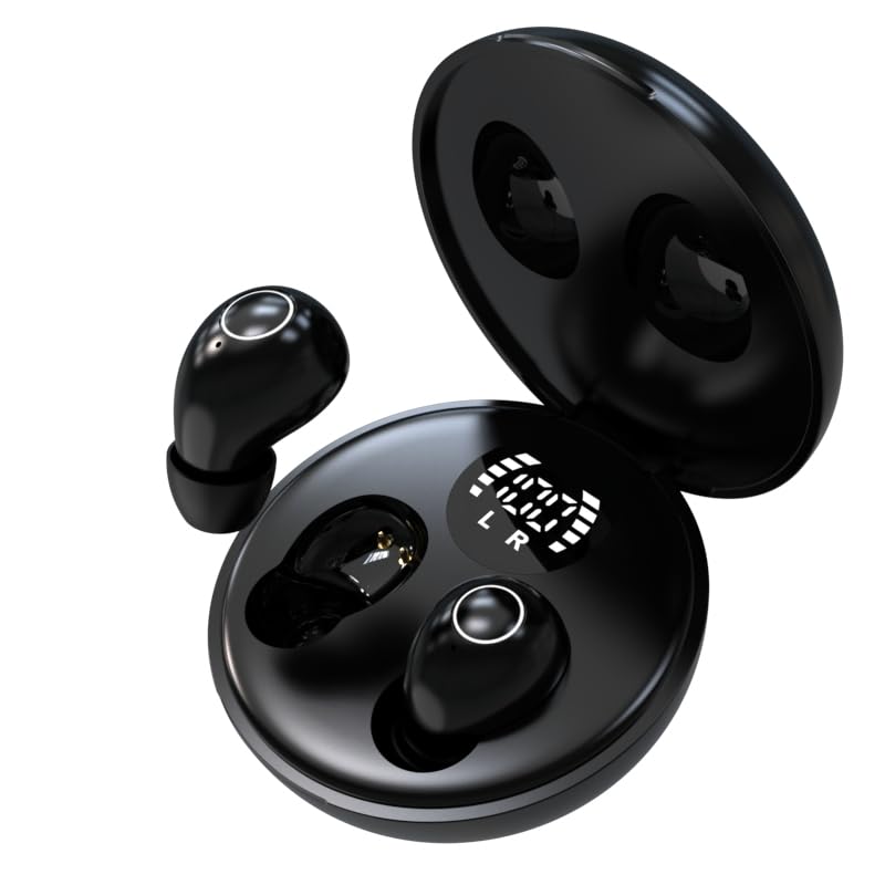 Honcas Mini Invisible Earbuds for Work and Sleep - Best Small Earbuds for Small Ear Canals