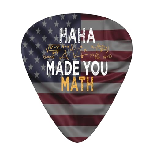 Made You Math Teacher Math Master Melodies With Durable Guitar Pick 12 Pack
