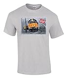 Milwaukee GP 38 at Renton Authentic Railroad T-Shirt Tee Shirt [46] (Adult, Medium, Grey)