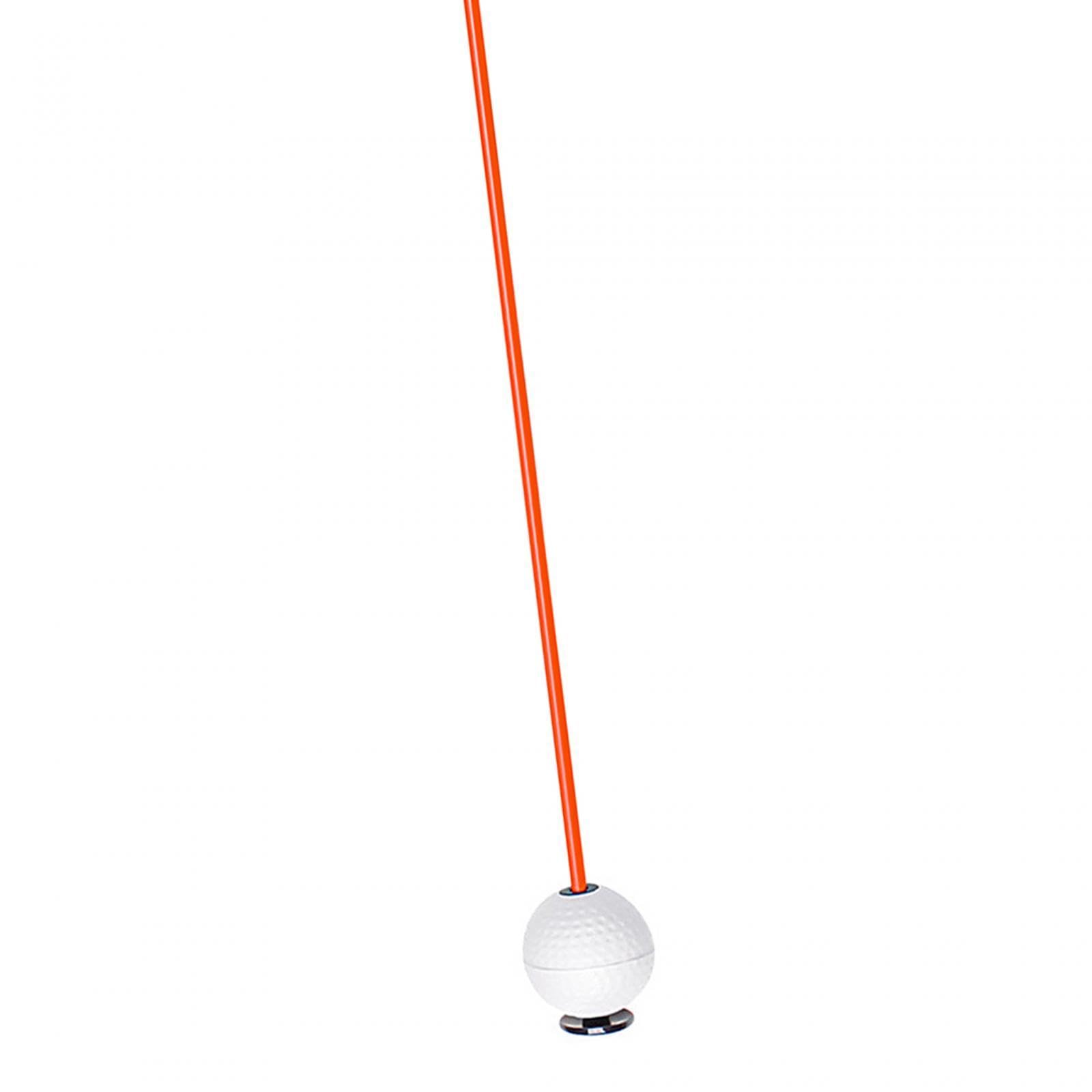 Golf Schwungtrainer Trainingshilfe Ausrichtung Stäbe Übungsstab Griffkorrektur Tempo mit Rutschfestem Griff Aus Fiberglas für Heim Garten Hint