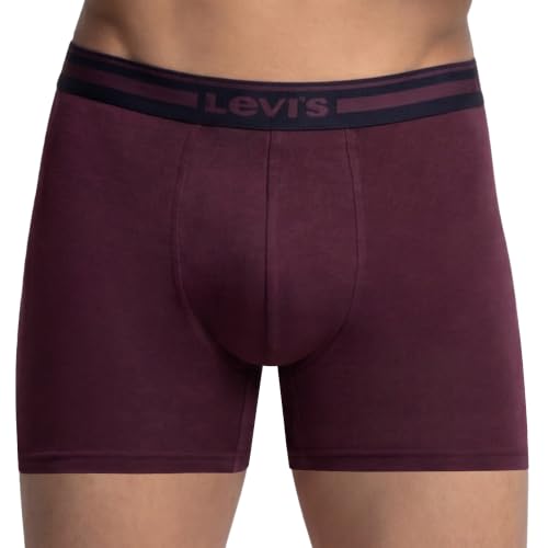 Image of Levi's 003 Classic Trunk for Men | 100% Pure Cotton | Solid | Durable Comfort | Breathable Men's Underwear | Anti-Roll Waistband | Extra Supportive Gusset | No Ride-Up Leg Fit | Pack of 1