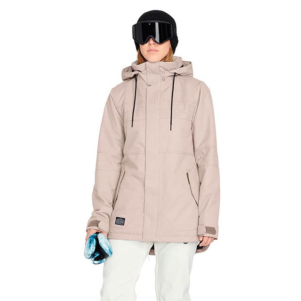 Volcom Women's Fawn Insulated Snowboard Ski Winter Hooded Jacket