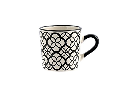6 tazze caff in stoneware decoro vhera cc90 - Imagen 6