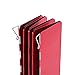 VGEBY Camping Stove Windshield 8 Plates Foldable Outdoor Gas Picnic Stove Wind Cooking Windshield Blocker with Storage Box for Outdoor Hiking Picnic BBQ(Red)