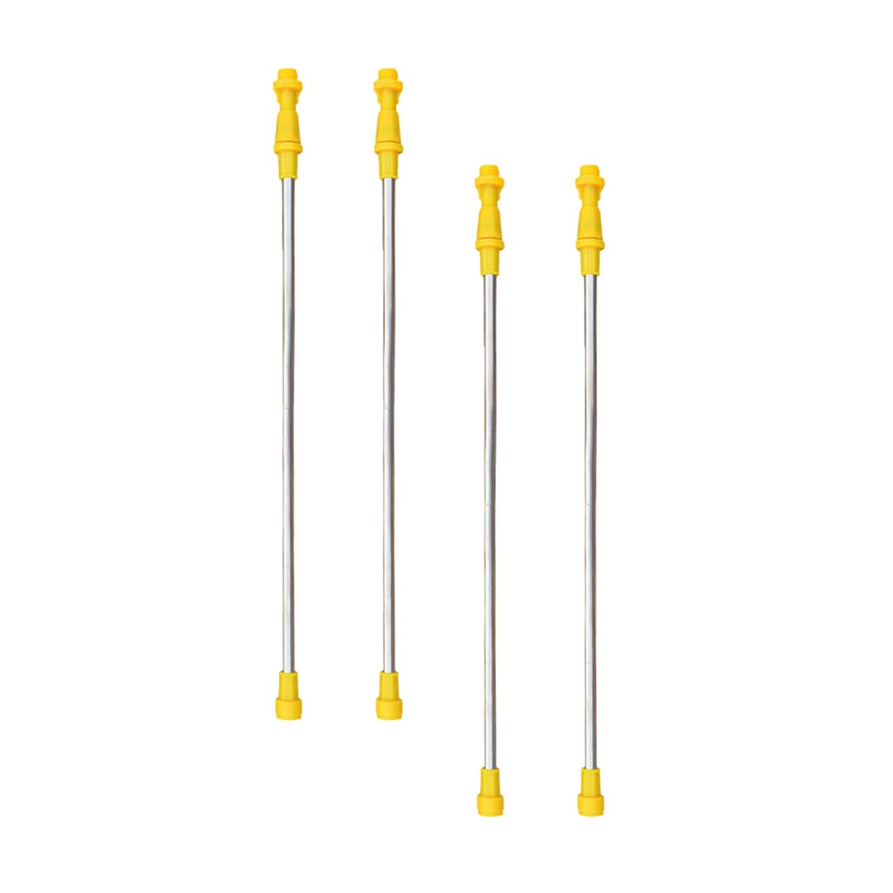 VICASKY 4Pcs Stainless Steel Extendable Sprayer Poles 45-80Cm Telescopic Garden Sprayer Replacement Parts for Agricultural and Orchard Watering Equipment