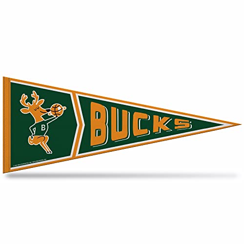 Image of Rico Industries NBA Basketball 12 inch x 30 inch Felt Wall Decor Pennant - Great for Home /Bed Room /Man Cave Decor