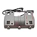 iDili 3650 Vibration Motor DC 12V/24V Motor 3800RPM Big Power Electric Massage Bed Industry Vibrator Sieve Vibration Motor 10W (12V Motor)