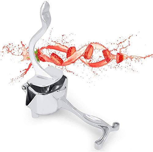 Handmatige citruspers - Roestvrij staal Handmatig - Handpers Juicer Squeezer - Single Press Lemon Squeezer - Huishoudelijke fruitpers Extractor - voor sinaasappel, granaatappel, grapefruit - Image 7