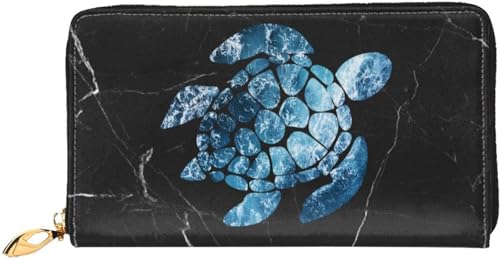 Ocean Tribal Hawaiian Sea Turtle Wallet Card Bag