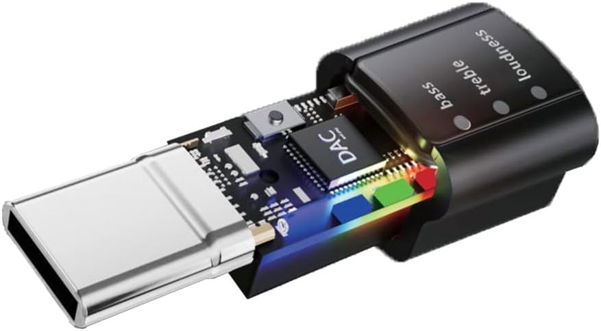 Airia Kyo-ons HQ TypeC USB Sound Adapter 384KHz Compatible 3.5mm 4-Pole SD-UCSOUND