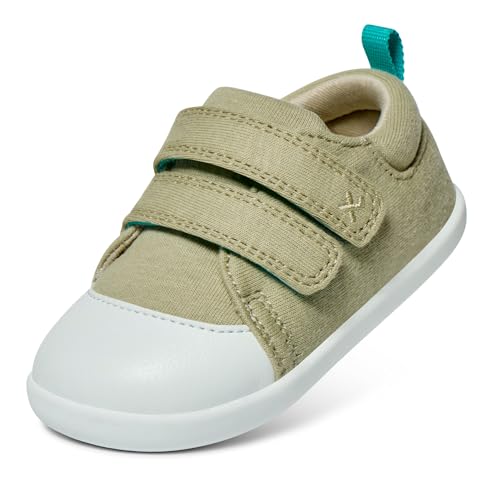 Image of Ten Little First Walker Baby Shoes & Toddler Shoes for Boys & Girls - Lightweight, Breathable Cotton Baby Walking Shoes - Non-Slip, Wide-Feet Walking Shoes for Babies