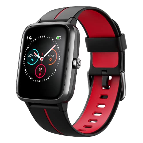 Smartwatch for Men Fitness Tracker Montre de Sport Podomètre Moniteur de cœur Étanche 5 ATM Natation pour Vos Amis Cover