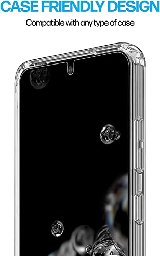 Image of STP FEEL (2 Pack Unbreakable Membrane Screen Protector Guard For Samsung Galaxy S20 Ultra (6.9 Inch) | Membrane Ultra Smooth Touch with Finger Print Support - HD /3 Months Warranty