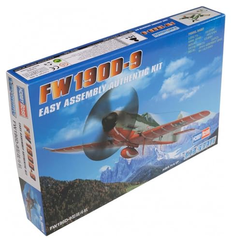 FW-109D-9 Kit d'assemblage Hobbyboss Échelle 1:72 Maquette Avion Militaire