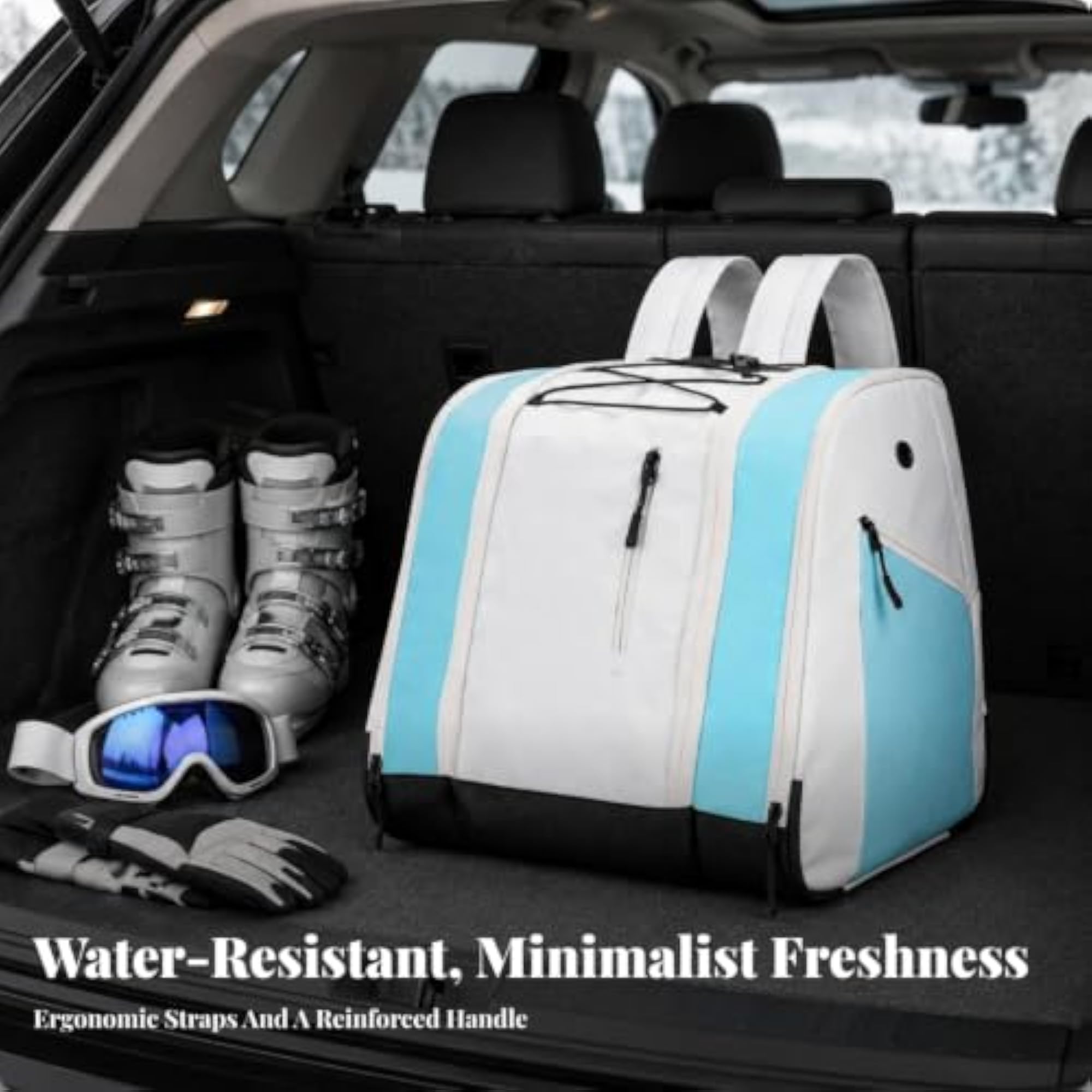 Lightweight Waterproof Ski and Snowboard Gear Backpack