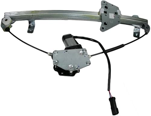Vista 180 de TRQ Regulador de Elevalunas Eléctrico Trasero Izquierdo y Conjunto del Motor del Lado del Conductor Compatible con Chevrolet Cruze 2012-2015 2016
