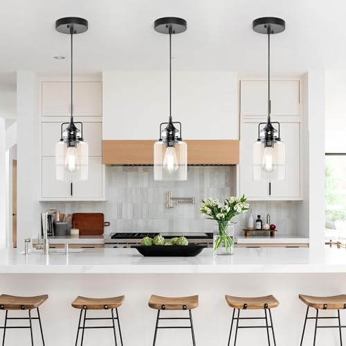 Hansang Modern Black Pendant Lights – Adjustable Farmhouse Elegance - Image 8