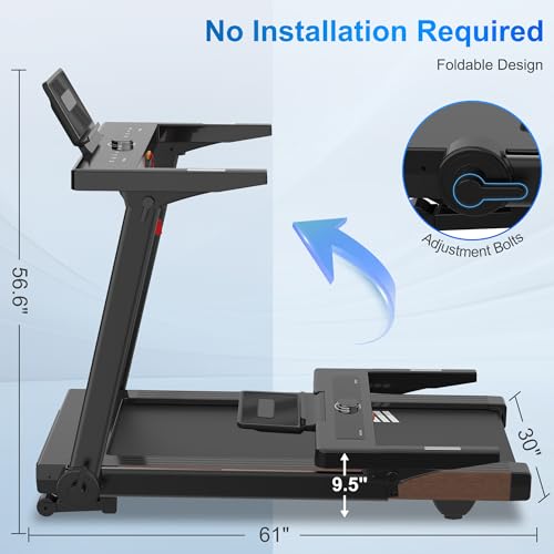 Image of BORGUSI Treadmill with Auto Incline for Home