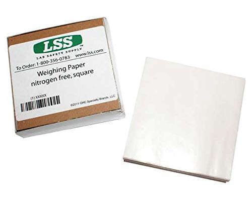 Papel para pesaje 4 pulgadas L x 4 pulgadas W paquete 500 miniatura 1