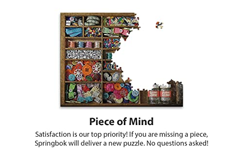 Springbok 33-01497 S 500 Piece Jigsaw Puzzle The Sewing Box thumb #6