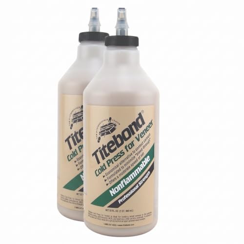 Titebond Cold Press Veneer Glue, 32 oz, Pack of 2