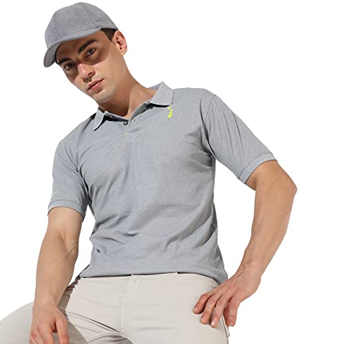 Image of Campus Sutra Men's Polyester Regular Fit T-Shirt