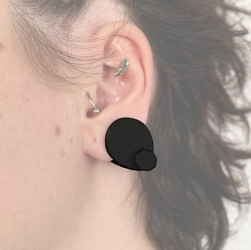 Keloid Compression Earring Clinically Designed Medical Pressure Disc for Ear Keloid Removal Post-Surgery Healing & Scar Treatment