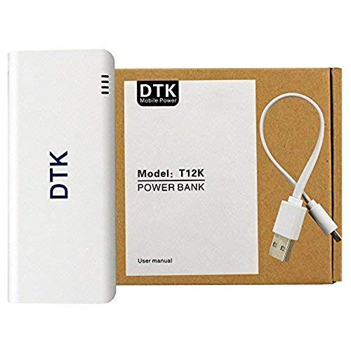 Dtk® Caricabatterie Portatile da 12000mAh