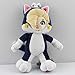 fangzhuo Peluche 18cm Super Princess Rosalina Cat Peluche Giocattoli 3D World with Crown Soft Doll for Kids