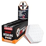 AutoERASERS™ Instant Detailing Car Bikes Wash Sponge, Non-Scratch Car Cleaning Sponge, Dual-Sided Auto Cleaning Sponges Pre-Moistened and Portable for On-The-Go Use, Pack of 12