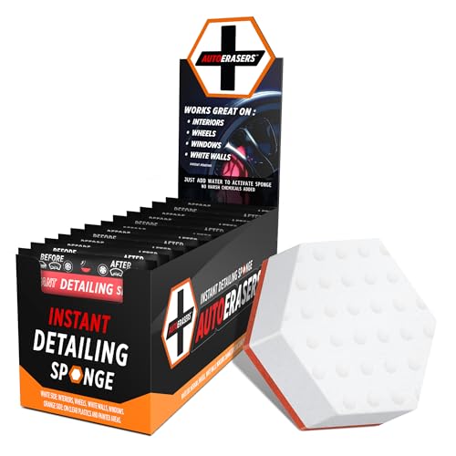 AutoERASERS™ Instant Detailing Car Bikes Wash Sponge, Non-Scratch Car Cleaning