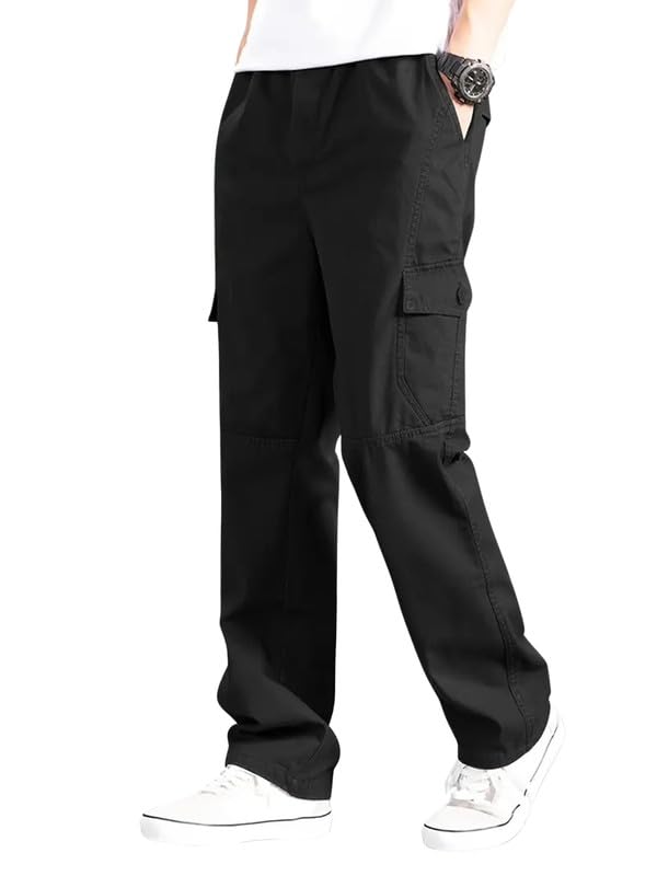 Amazon Brand - INKAST Men Stylish Multi-Pocket Cargo Pants | Casu...